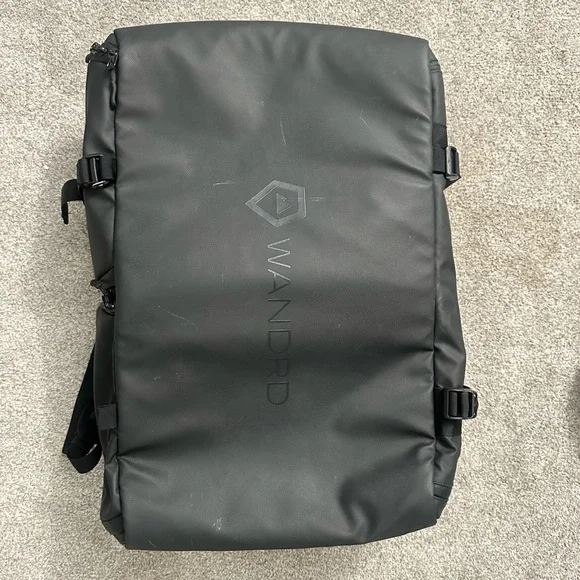 Black Travel Backpack - Picture 1 of 10